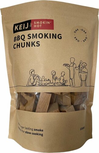 BBQ Smoking Chunks Oak - 1500 gram