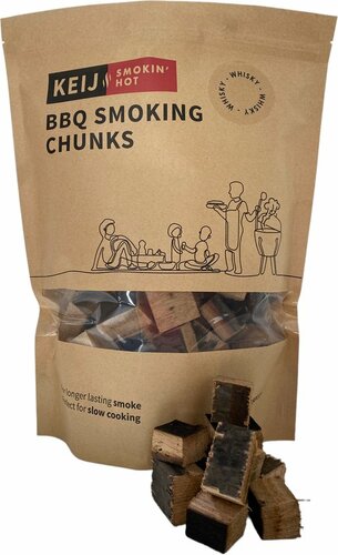 BBQ Smoking Chunks Whiskey Oak - 1500 gram