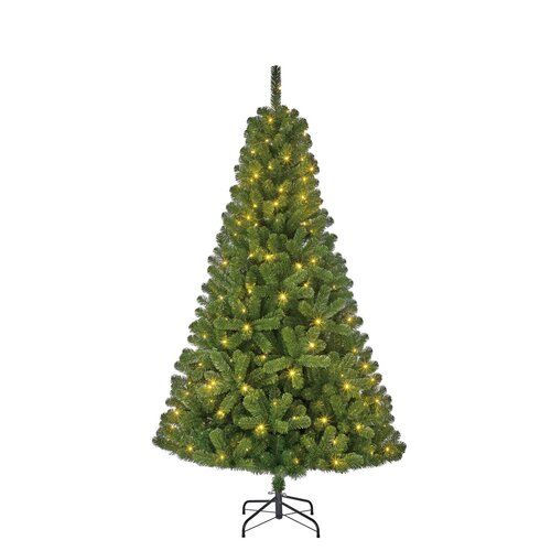 Black Box kunstkerstboom LED Charlton groen - d115cm h185cm - afbeelding 1