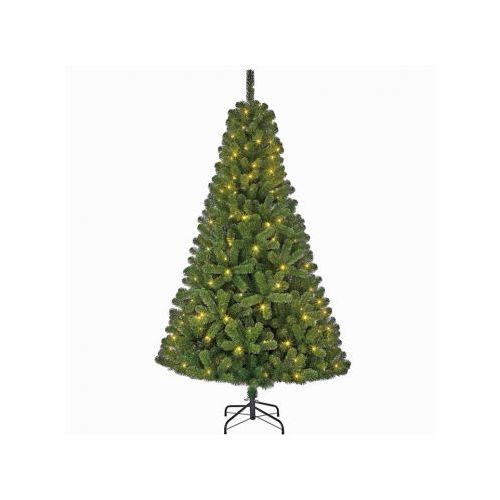 Black Box kunstkerstboom LED Charlton groen - d76cm h120cm - afbeelding 1