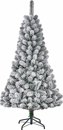 Black Box kunstkerstboom Millington sneeuw - d127cm h230cm - afbeelding 1