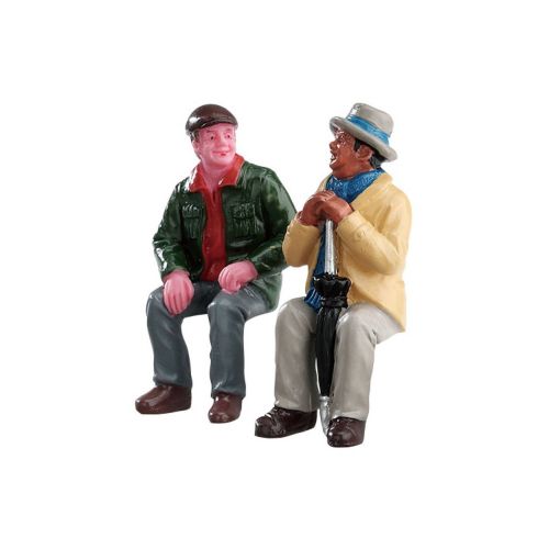 Lemax Chatting With Old Friends, Set Of 2