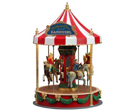 Lemax Christmas Cheer Carousel, B/O (4.5V)