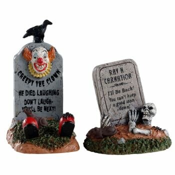 Lemax Crazy Headstones,  Set Of 2