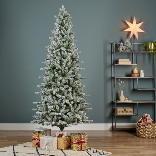 Everlands kunstkerstboom Killington fir frosted - h180cm - afbeelding 5