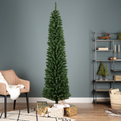 Everlands kunstkerstboom Pencil pine groen - h180cm - afbeelding 5