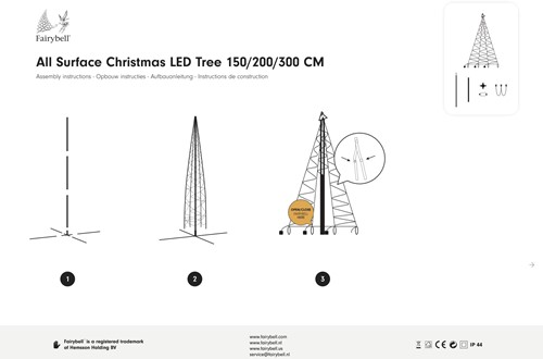 Fairybell l150cm 240led - afbeelding 2