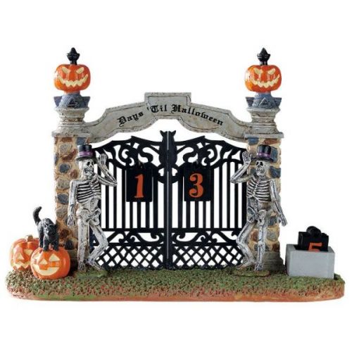 Lemax Gateway Halloween Countdown