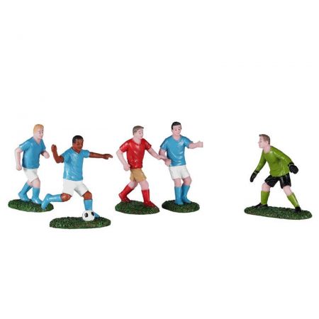 Lemax Soccer Practice, Set Of 5