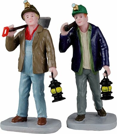 MINERS, SET OF 2