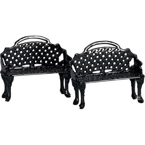 Lemax Patio Bench, Set Of 2