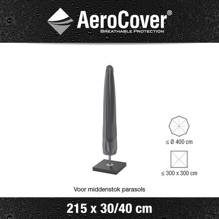 Parasol cover H215x30/40 - afbeelding 1