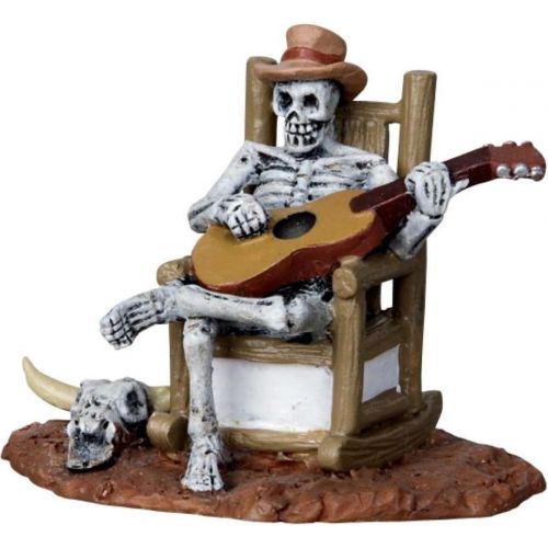 Lemax Rocking Chair Skeleton