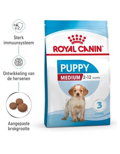 Royal Canin Medium - Puppy-Hondenvoer - 4 kg - afbeelding 2