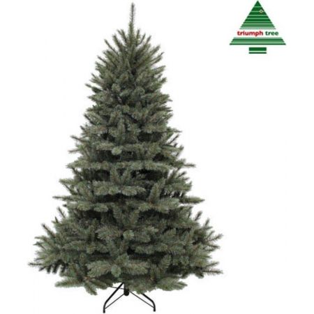 Triumph Tree kunstkerstboom Forest frosted blauw - d119cm h155